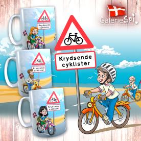 Krydsende Cyklister