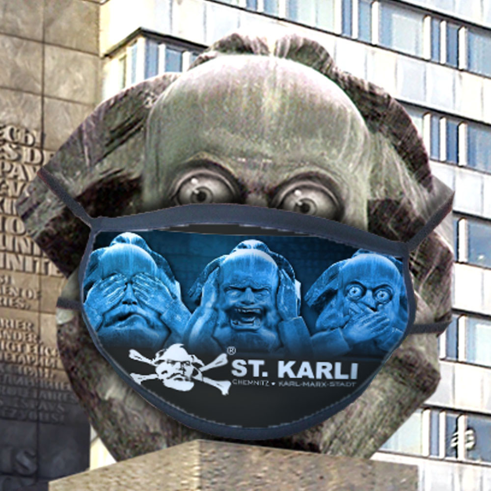 St. Karli Maske "Nix hören..."