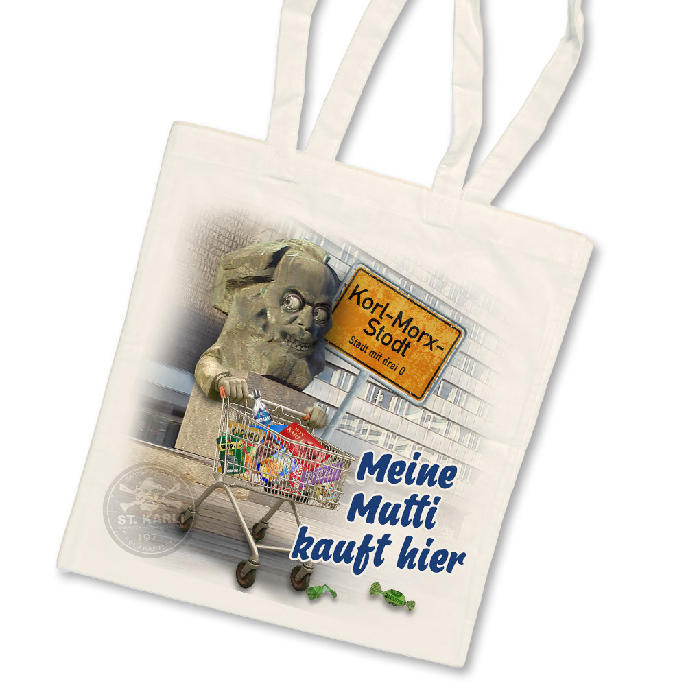 St. Karli Beutel  "Meine Mutti kauft hier"