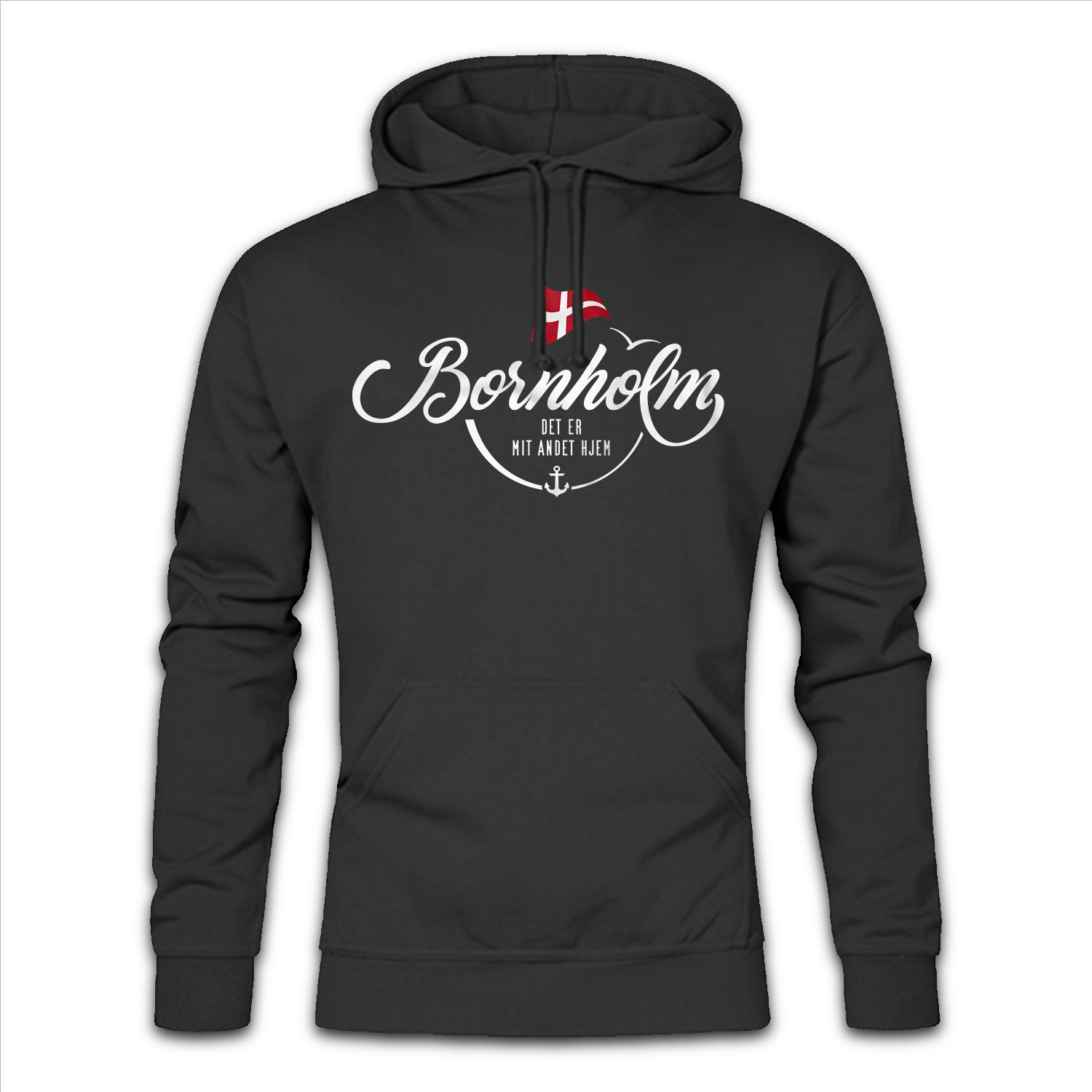 Dänemark - Meine zweite Heimat - Hoodie "Bornholm"