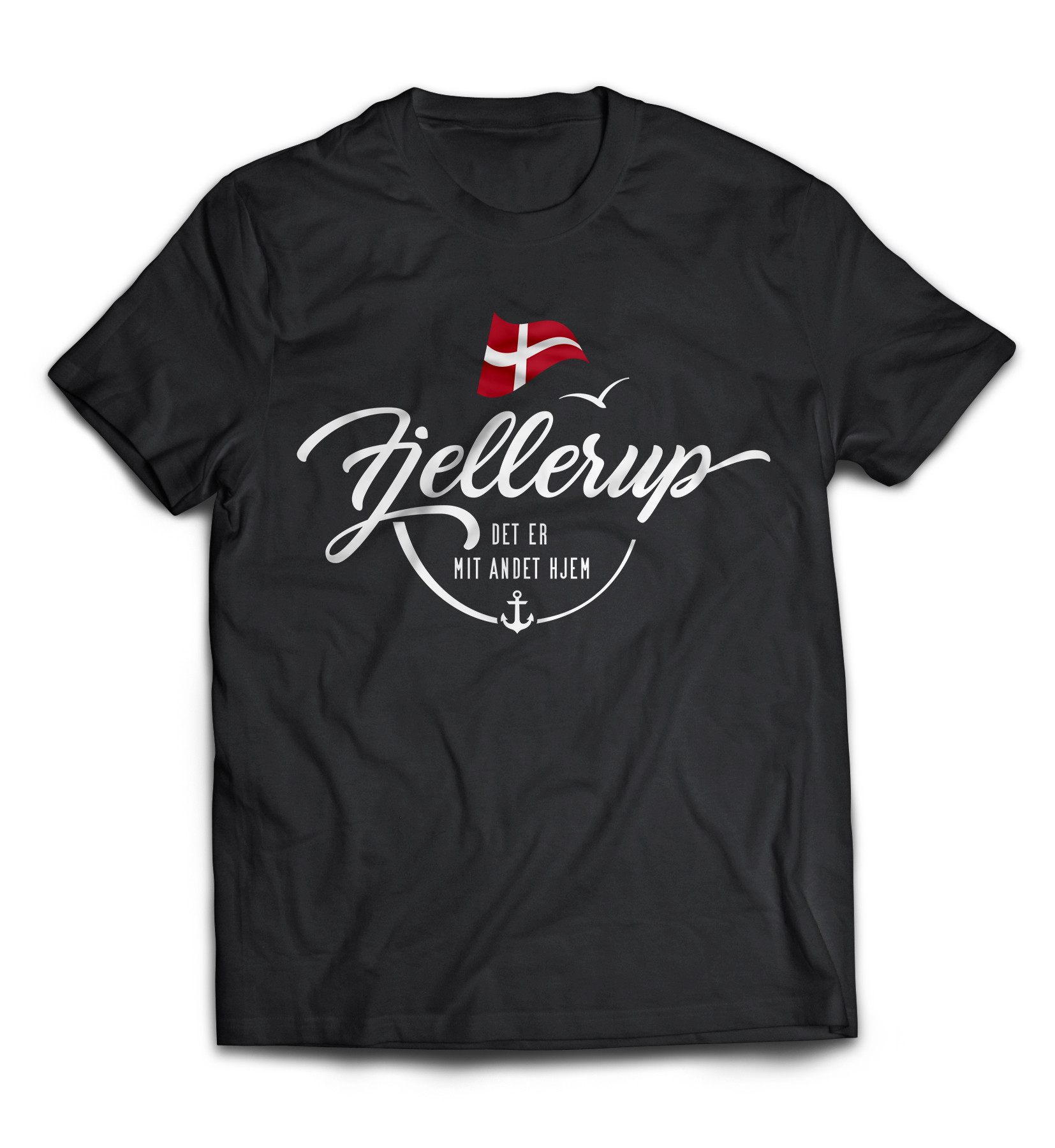 Dänemark - Meine zweite Heimat - T-Shirt "Fjellerup"