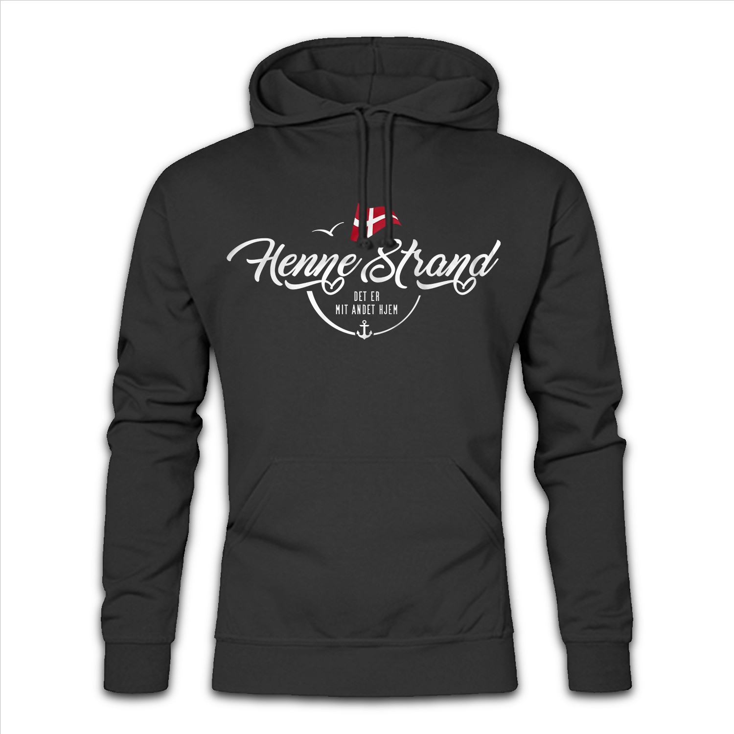 Dänemark - Meine zweite Heimat - Hoodie "Henne Strand"