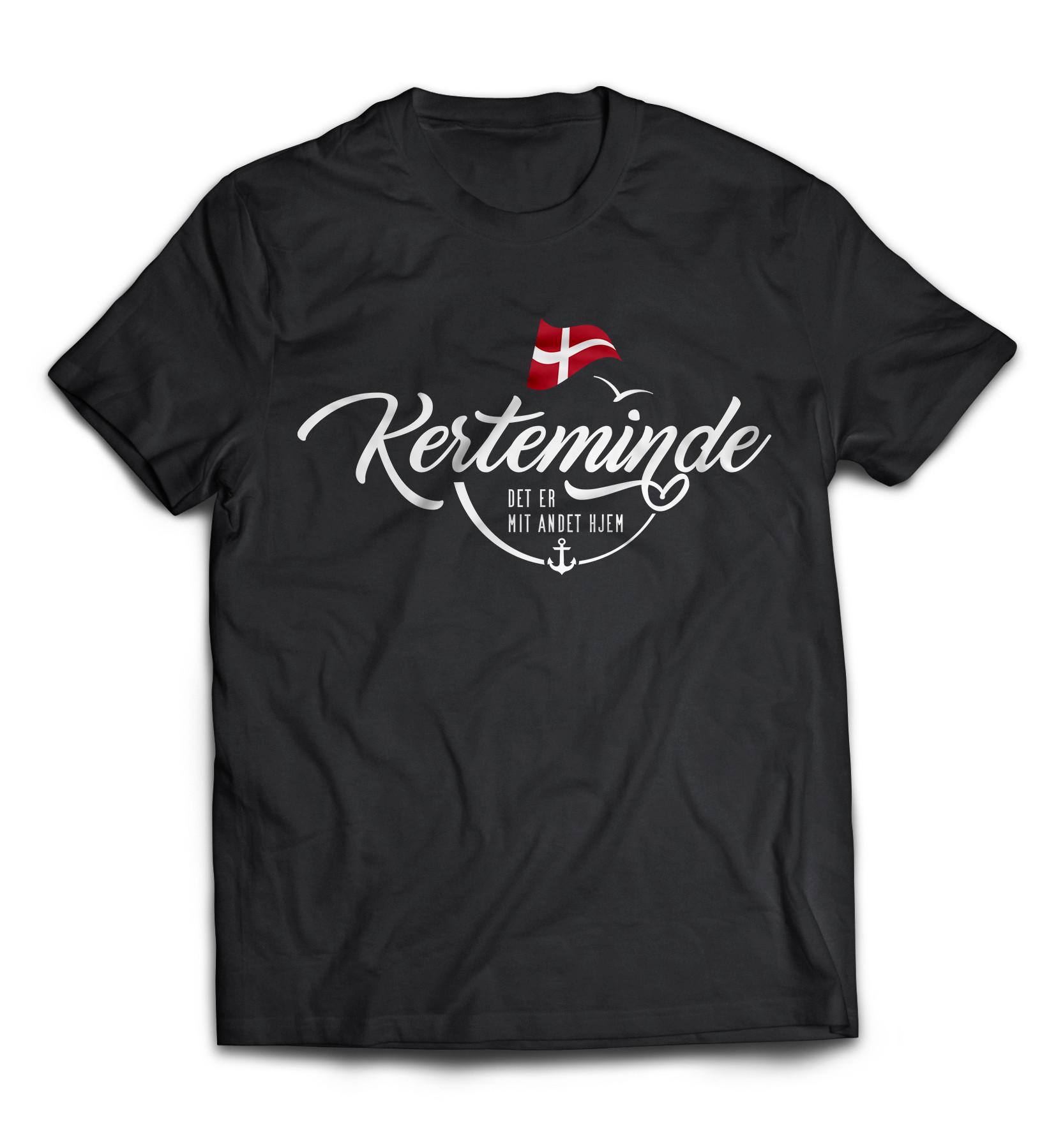Dänemark - Meine zweite Heimat - T-Shirt "Kerteminde"