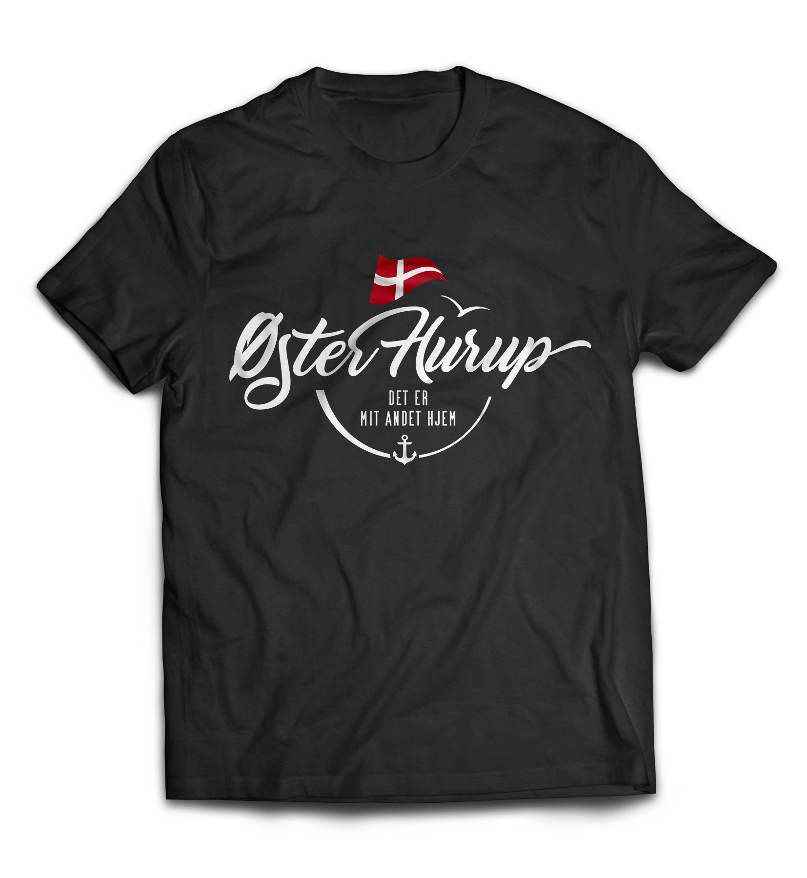 Dänemark - Meine zweite Heimat - T-Shirt "Øster Hurup"