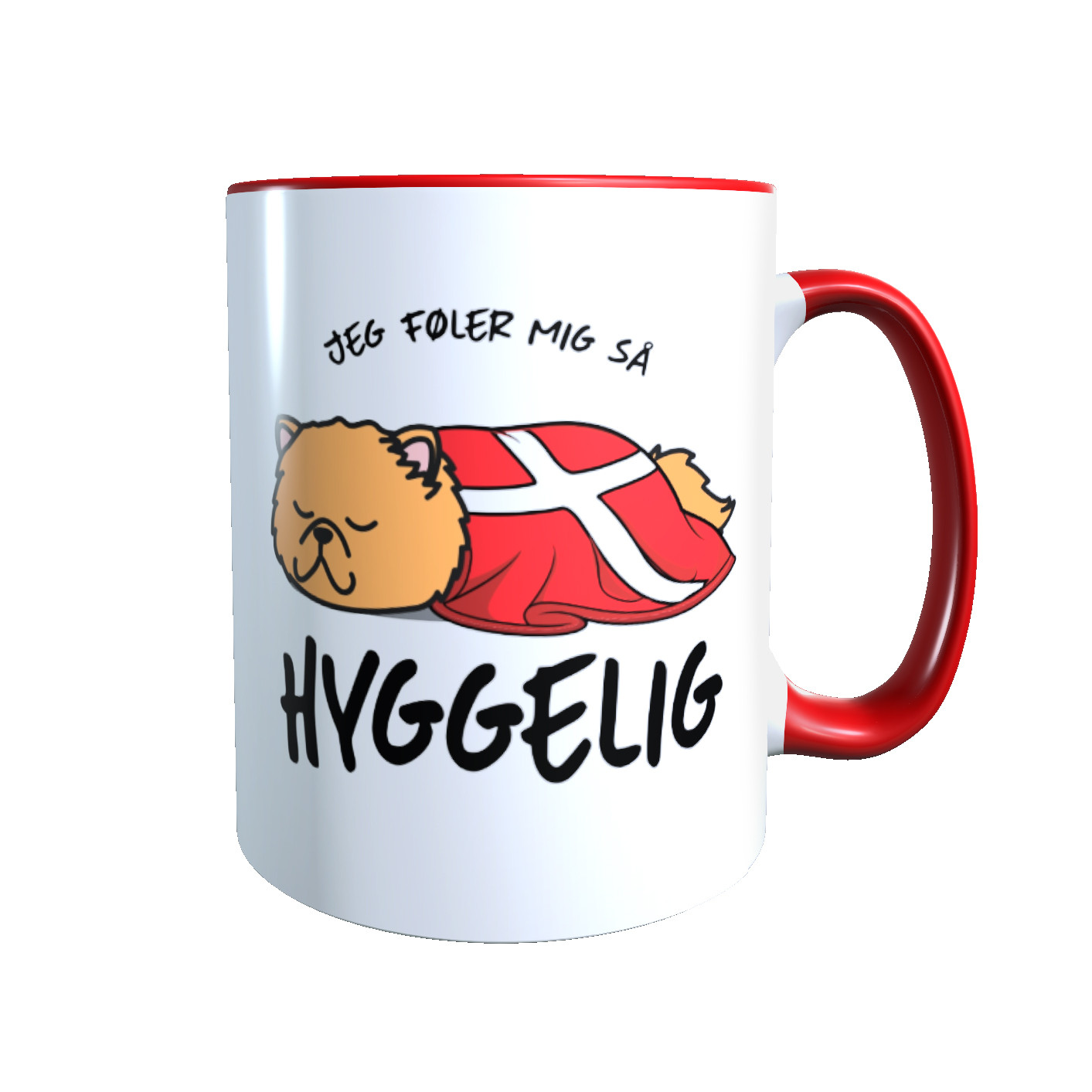 Hygge Miezetasse Perserkatze (beige) Dänemark mit Wunschname