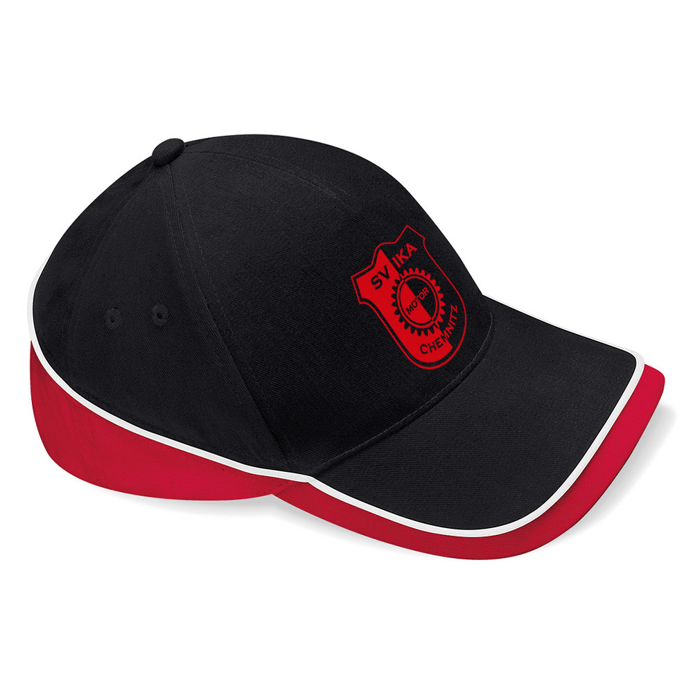 SV IKA  Competition Cap Adult - Schwarz/Weiß/Rot