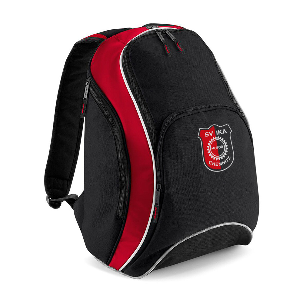 SV IKA Team Rucksack - Schwarz/Rot