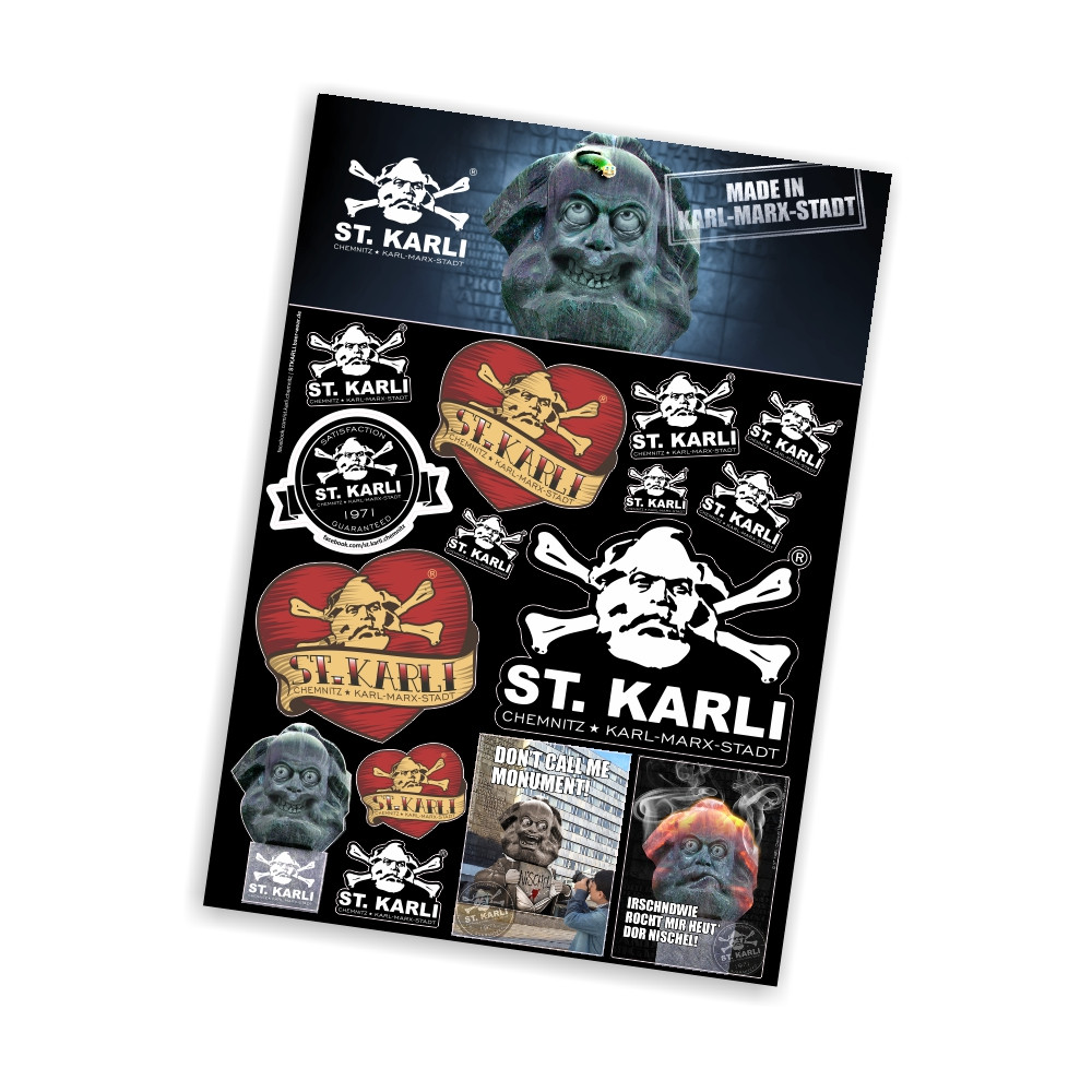 ST.KARLI Sticker-Set groß