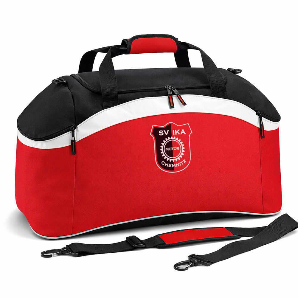SV IKA Team-Sporttasche Rot/Schwarz/Weiß