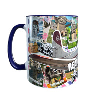 St. Karli Tasse Dunkelblau - "Ready for Takeoff!"