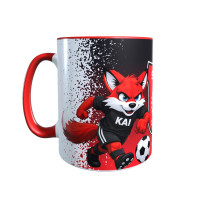 SV IKA Fan - Tasse "KAI" - Rot - Farbverlauf