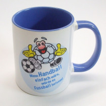 Hanniball Kaffeetasse blau