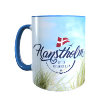 Dänemark - Meine zweite Heimat - Tasse "Hanstholm" Dünenmotiv