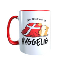 Hygge Miezetasse Katze - Dänemark mit Wunschname