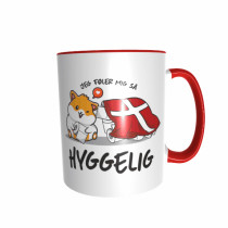 Hygge Tiertasse Hamster Dänemark mit Wunschname