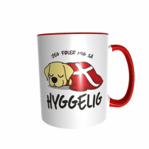 Hygge Hundetasse Labrador (beige) Dänemark mit Wunschname