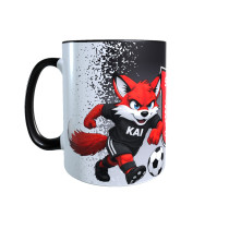 SV IKA Maskottchen - Tasse "KAI" - Schwarz