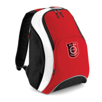 SV IKA Team Rucksack - Rot/Schwarz/Weiß