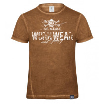 St. Karli "Worker Shirt" Rusty Clash Slim-Fit