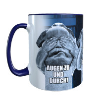 St. Karli Tasse  "Augen zu und durch!" 
