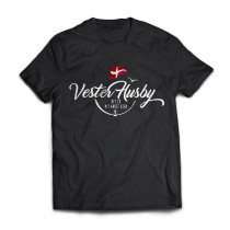 Dänemark - Meine zweite Heimat - T-Shirt "Vester Husby"