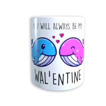 Keramiktasse "My WAL'entine"