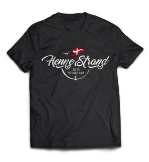 Dänemark - Meine zweite Heimat - T-Shirt "Henne Strand"