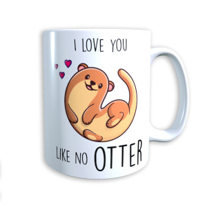 Keramiktasse "Like no OTTER" mit Wunschname