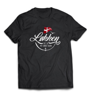 Dänemark - Meine zweite Heimat - T-Shirt "Løkken"