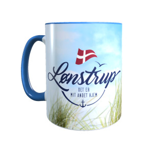 Dänemark - Meine zweite Heimat - Tasse "Lønstrup" Dünenmotiv