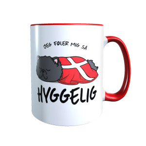 Hygge Miezetasse Perserkatze (schwarz) Dänemark mit Wunschname