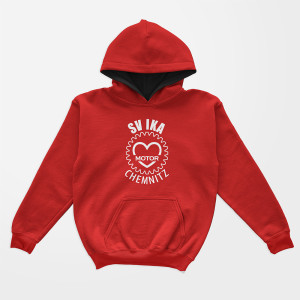 Hoodie Varsity Kids - "SV IKA mit Herz"