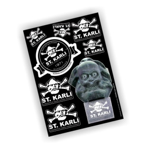 ST. KARLI - Sticker-Set klein